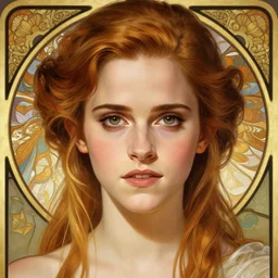 beautiful detailed picture of a emma watson, radiant light, art nouveau, intricate, elegant, highly detailed, symmetrical face, my rendition, digital painting, artstation, concept art, smooth, sharp focus, illustration, art by artgerm and greg rutkowski and alphonse mucha