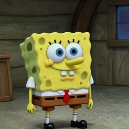 film still blair witch project  trail cam footage photo of spongebob squarepants
