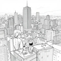 anime city lineart, black and white straight lines 8k hdr pixiv dslr photo by Makoto Shinkai ilya kuvshinov and Wojtek Fus, digital art, concept art,