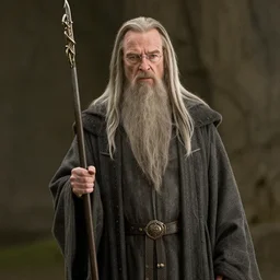 film still of walter white as gandalf in the fellowship of the ring, cinematic, movie frame, rule of thirds, 8 k