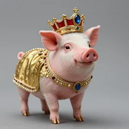 the royal piglet by greg hildebrandt miniature pig regal baroque