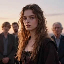 photographic portrait of a stunningly beautiful renaissance emo female in soft dreamy light at sunset, contemporary fashion shoot, by edward robert hughes, annie leibovitz and steve mccurry, david lazar, jimmy nelsson, breathtaking, 8 k resolution, extremely detailed, beautiful, establishing shot, artistic, hyperrealistic, beautiful face, octane render
