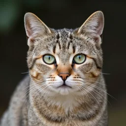 a feline hare - cat - hybrid, animal photography