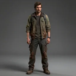 high quality 8k screenshot of tyler the creator in The Last Of Us, 8k full body model, detailed rusty texture