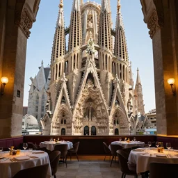 incredible cathedral that doubles as a fancy restaurant