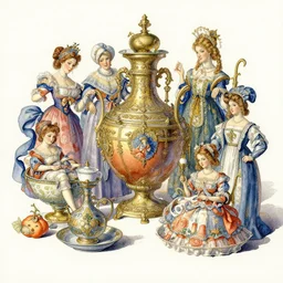 a hiper intricate watercolor of a beatifull still life, extremely detailed, sharp focus, wide view, smooth, digital illustration, colorfull, by william turner art, by greg rutowski, by carl larson, by edmund dulac