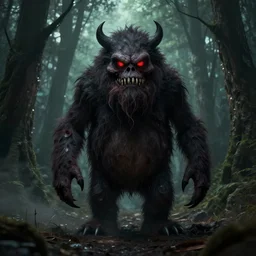 A creepy monster