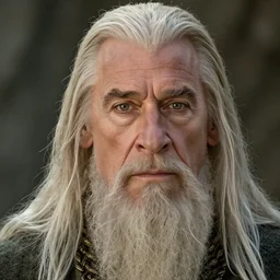 film still of john cena as gandalf in the new lord of the rings movie, 4 k, highly detailed face, detailed eyes