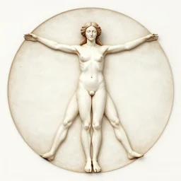 vitruvian woman