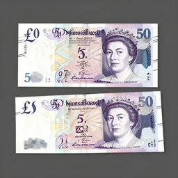 concept design photo of £ 5 0 note for the year 2 0 3 3