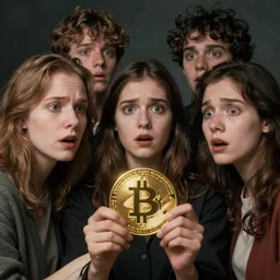 people looking one crypto, people scared