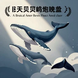 vector art whales