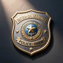 Inter-Dimensional Police Department badge