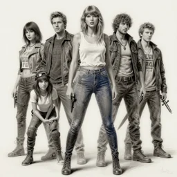 highly detailed vfx portrait of, taylor swift in leggings by stephen bliss, chalk, unrealengine, greg rutkowski, loish, rhads, beeple, chalk, makoto shinkai and lois van baarle, ilya kuvshinov, rossdraws, tom bagshaw, basil gogos
