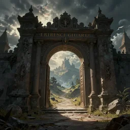 entrance to hell by james gurney | entrance to heavan by james gurney