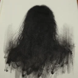a dark shadow inside ones mind, concept art, ink drawing, 1 6 k resolution, depth of field