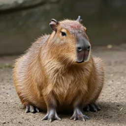 a very very very very very very very very very very very very very very very very very very cute capybara, DSLR photo
