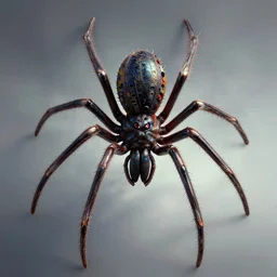 giger fractal spider by tomasz alen kopera and peter mohrbacher, digital art, trending in artstation, cinematic lighting, studio quality, smooth render, unreal engine 5 rendered, octane rendered, art style by klimt and nixeu and ian sprigger and wlop and krenz cushart.