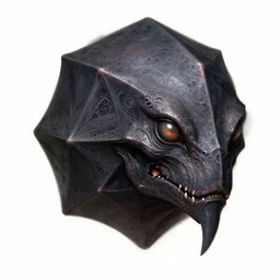anthropomorphic pentacontagon head in edgy darkiron viperfish, intricate, elegant, highly detailed animal monster, digital painting, artstation, concept art, smooth, sharp focus, illustration, art by artgerm, wayne barlowe, trending on artstation and greg rutkowski and alphonse mucha, 8 k