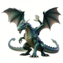 Dragon, petrifying, shocking.