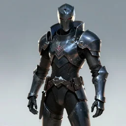 cyberpunk Knight, no text, concept art