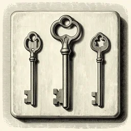 key to glitch switches, art by arthur rackham