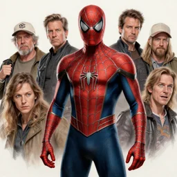 spider - man in fantasy, leather suit | | realistic shaded, fine details, realistic shaded lighting painting by greg rutkowski, diego gisbert llorens, magali villeneuve, artgerm, jeremy lipkin, michael garmash, rob rey