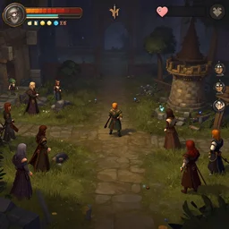 Medieval themed twitch overlay