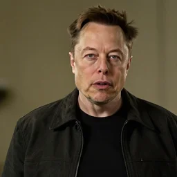 a breaking bad still of elon musk as Walter White, 8k, high detailed photo