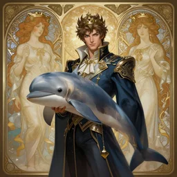 photography of delphin enjolras, deep focus, d & d and mtg, fantasy, intricate, elegant, highly detailed, digital painting, artstation, concept art, matte, sharp focus, illustration, hearthstone, art by artgerm and greg rutkowski and alphonse mucha