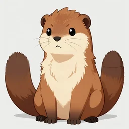 < handsome fursona > male ] furry - fandom fursona > stoat