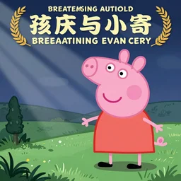 a comic book featuring peppa pig