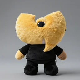 a plush toy of the rza, wu - tang clan