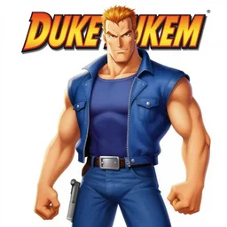 Duke Nukem, Duke Nukem 90s cover art