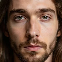by jesus macro male face