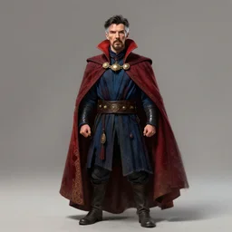 nikola tesla as dr. strange, concept art, cinematic, matte painting