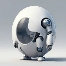 future robot, oval, spherical, character sheet, concept design, contrast, kim jung gi, greg rutkowski, zabrocki, karlkka, jayison devadas, trending on artstation, 8 k, ultra wide angle, pincushion lens effect