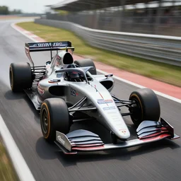 synthwave formula one car
