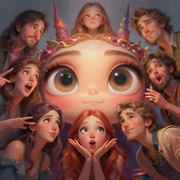 epic professional digital art of sweet eyes, accent lighting, painted, intricate, detailed, cheery, fun, effervescent, by leesha hannigan, wayne haag, reyna rochin, ignacio fernandez rios, mark ryden, iris van herpen, epic, stunning, gorgeous, much wow, much detail, cinematic, soft light, masterpiece.