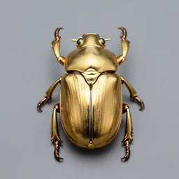 gold beetle jewel