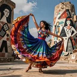 nobody realizes that some people expend tremendous energy merely to be normal. quetzal, street dance photography, flowing fabric, fashion photography, lowbrow, haute couture, nouveau realisme decollage, contemporary mexican art, land art