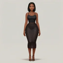 beautiful ethiopian woman, extremely detailed, sharp focus, wide view, full body shot, smooth, digital illustration, by rossdraws, frank franzzeta, sakimichan, jeremy lipking