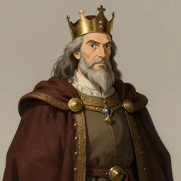 portrait of a medieval old king, artstation, elegant, highly detailed, digital painting, concept art, smooth, sharp focus, illustration, art by studio ghibli, fujita goro, atey ghailan, tom whalen, jean giraud, pixar, clean line, raphaelites 8 k