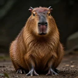 hyperrealistic dslr film still of justin bieber disguised as ( capybara ), stunning 8 k octane comprehensive 3 d render, inspired by istvan sandorfi & greg rutkowski & unreal engine, perfect symmetry, dim volumetric cinematic lighting, extremely hyper - detailed, incredibly real lifelike attributes & flesh texture, intricate, masterpiece, artstation, stunning