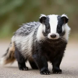 a feline honeybadger - cat - hybrid, animal photography
