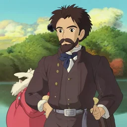 louis pasteur in the japanese movie ponyo by studio ghibli