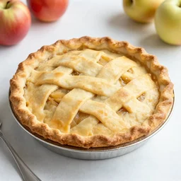 an apple pie made of pewdiepie