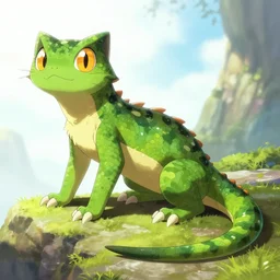 cat lizard from monster hunter