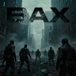 Battle of New york City in the year 2103, dystopian, 35 mm film, eerie, imax quality