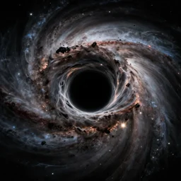 a black hole in the universe